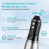 Lunstelia 380ML 8 3 IPX7 Cordless Water Dental Flosser for Teeth Cleaning, Large Water Tank & Jet Tips, Portable Oral