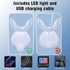 Light,10X Teeth Whitening More Powerful Blue Led Light Connected with USB, Non-Battery Teeth Whitening LED Light