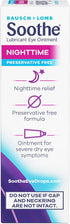 Soothe 0.12 (Pack 1) Bausch + Lomb Lubricant Nighttime Dry Eye Ointment, Ounce