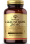 Solgar Reduced L-Glutathione 250 mg, 60 Vegetable Capsules - Antioxidant Support - Non-GMO, Vegan, Gluten Free, Dairy