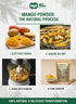 WAY 4 ORGANIC W4O 1 lb (16 Oz), (1 Pound(16 Mango Fruit Powder Air Dried Fresh Whole Fruit Herbal Powder, Naturally