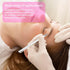 2pcs Eyebrow Microblading Marker Pens, Skin Marker Pen for Eyebrow Makeup Position Mapping with 4 Refills (White)