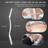MINZHOUYA 15.75" Muscle Scraper Tool for Back & Legs, Long Bar Myofascial Massage Release Tool, Stainless Steel