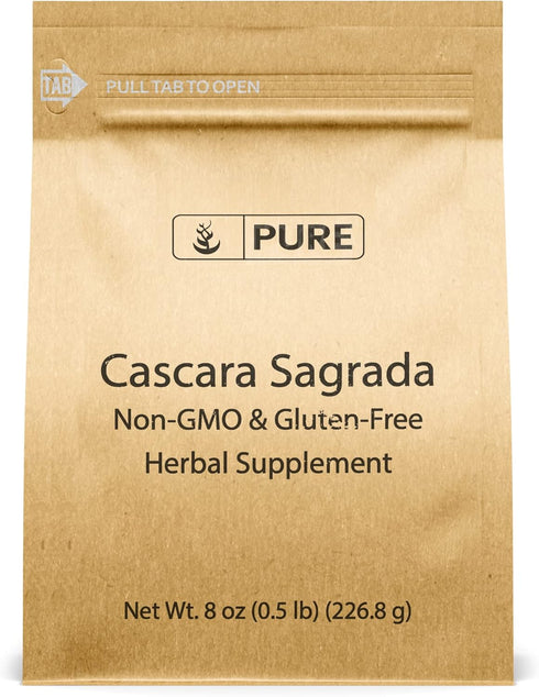 Pure Original Ingredients Cascara Sagrada, 8oz, Non-GMO & Gluten-Free