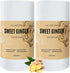 TOGOLIUN Sweet Ginger Vapor Rub Stick All-Natural Herbal Balm with Ginger & Peppermint,