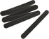 Nail File 10 PCS Professional Double Sided 100/180 Grit Emery Board Black Manicure Pedicure Tool