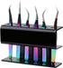 Lash Extension Supplies GEMERRY Tweezer Holder - Acrylic Display Storage for 6 Pcs Tweezers (Black)