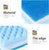 Healifty 6pcs Cleaning Sponge Eraser Sponges for Scrubbing Dishes