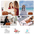 Large Capacity Travel Cosmetic Bag, Waterproof Toiletry Bag, Women Portable Makeup Bag with Handle and Divider