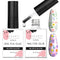 Makartt Nail Foil Glue Gel, Strong Adhesion Foil Transfer Gel, 15ML, 2pcs, Soak Off Nail Foil Kit for Manicure