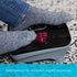 Homedics Heated Vibration Foot Massager Machine, Soothing Heat with Multi-Point Sensations & Toe-Touch Control