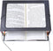 Hands-Free Magnifying Glass, Large 3X Rectangular LED Lighted Magnifier, Portable for Elder