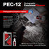 PEC-12 4"x4" 100 (59ml) 2oz Photographic Emulsion Cleaner Kit and PEC-PAD Lint Free Non-Abrasive Wipes Sheets per/Pkg