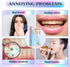 2Pcs Niacinamide Whitening Toothpaste, Fresh Breath Nicotinamide Dazzle White Toothpaste, Remove Tooth Stains