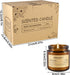 TLNFHRPI 12 3.05oz, Pcs Scented Candles with Added Natural Essential Oils, Suitable for Various Festivals, Parties