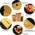 150 Pcs Mylar Bags 5x8 for Food Storage, Resealable Stand Up Bags with Window, Smell Proof Candy Cookie Jewelry