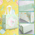 PARSUP 12PCS Happy Easter Bunny Carrot Chick Egg Hunt Gift Bags with Handles, 8.3×7.9×5.9inch, Easter Party Supplies