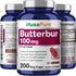 NusaPure Butterbur Extract, 100mg per Veggie Capsule, 200 Non-GMO, Vegetarian Capsules
