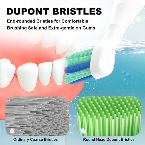 Replacement Toothbrush Heads for Philips Sonicare - 12 Pack Compatible Brush Heads for Electric Toothbrushes