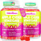 Tisestence Apple Cider Vinegar Gummies, Keto ACV Gummies for Women and Men, Apple