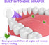 KUGUAN 80pcs (Mint-5pack) Mini Brushes-Disposable Toothbrushes with Toothpaste Travel Toothbrushes Portable for Work