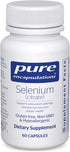 Pure Encapsulations Selenium (Citrate) - Immune System Support & Cellular Health - 60 Capsules