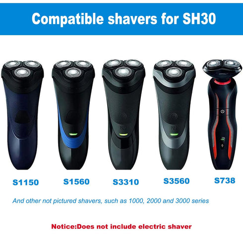 SH30 Replacement Heads for Philips Norelco 3000 Replacement Blades for phillips norelco 3000 Replacement Electric Shaving Head Blades Series 3000,2000,1000,3500 New Upgrade Replacement SH30/52 Head