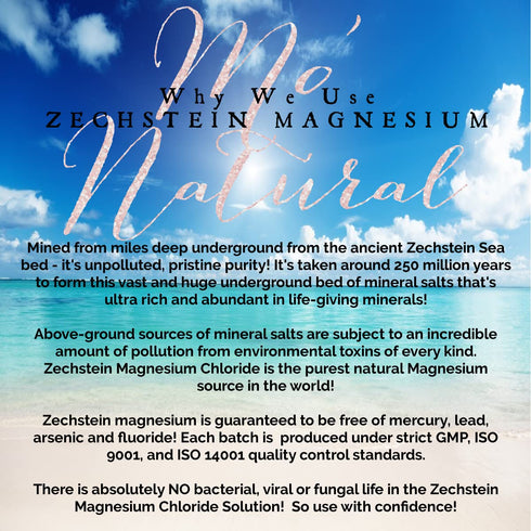 Mo' Natural 8 oz Lil' Mo Maggie Transdermal Magnesium Lotion for Kids | Zechstein Magnesium | Organic Opulent Oils