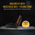 Moustache Wax Kit with 3" Folding Comb by BEST, Essential Grooming Set for Moustache Styling and Maintenance