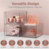 Sorbus Clear Makeup Organizer - Stackable Acrylic Drawer Organizer for Vanity, Bathroom, and Office Storage