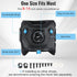 PRFCTLIFE AFO Foot Drop Brace with Upgraded Dial for Adjustable Dorsiflexion, Drop Foot Brace for Walking with Shoes.