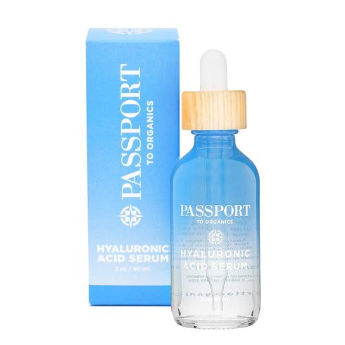 Hyaluronic Acid Serum, Organic and Vegan, 100% Pure 1% Solution, 2 Ounce
