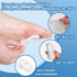 WILLBOND 30 Pcs Callus Pads, Soft Felt Oval Shape Corn Pads for Foot Pain Relief, Adhesive for Men and Women