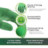 SHOWA 6110PF Disposable Nitrile Safety Gloves, Latex-Free, Powder-Free, Large, 4 Mil, 9.5" Length, 100 Gloves