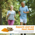 Turmeric Curcumin & Ginger Gummies with Black Pepper Extract for Max Absorption, 120 Vegan Gummies