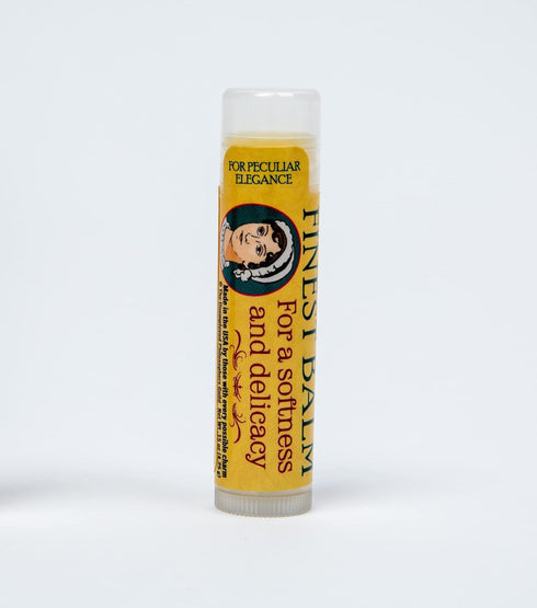 Jane Austen's Finest Balm, Lip Balm Tube, Peppermint Flavored - Cruelty-Free, Made in The USA from Natural Ingredients