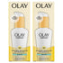 Olay Face Moisturizer, Complete with Sunscreen SPF 30, Fragrance-Free, 2.5 Oz - 2 Pack