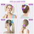Light Up Scrunchies, LED Glow in the Dark Hair Ties for Neon Party, Fun Hair Accessories (4Pcs-Pink+brown)