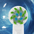 Replacement Toothbrush Heads, Compatible with Oral B Braun Pro 1000 Smart 1500, 16PC Electric Clean Brush Heads