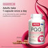Jarrow Formulas PQQ 20 mg, Dietary Supplement, 30 Veggie Capsules for Heart, Brain, and Metabolism Support, 30 Day