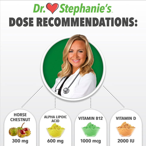 Dr Stephanie’s Nerve Miracle - Natural Supplement Capsule for Nerve Support with Alpha Lipoic Acid ALA