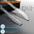 168pc 7.5" Clear Plastic Knives Heavy Duty Upgraded Heat Resistant & BPA Free, Solid and Durable Plastic Cutlery, Premium Disposable Knives, for Party Supply by Dipoo
