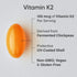 Sports Research Vitamin K2 as MK-7 100mcg with Coconut MCT Oil - 60 Veggie Softgels (2 Month Supply) Vegan Certified, Non-GMO Verified, Gluten & Soy Free - Citrus Aroma