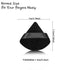 Maitys 10 Pcs Triangle Powder Makeup Puffs, Soft Velour Puff Beauty Setting Sponge for Loose Foundation