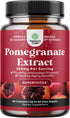 Pomegranate Extract Capsules - Natural Antioxidant Supplement for Heart Health, Joint Support, and Pre Workout - Nitric