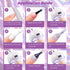 RARJSM Holographic Nail Polish | Rose Gold Gel Nail Polish with Mermaid Unicorn Effect Glitter | Suitable for Spring