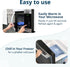 Microwave Heating Pad with Removable Cover for Back Pain Relief, Neck and Shoulders, Portable 10" x 7"