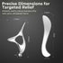 MINZHOUYA Muscle Scraper & Trigger Point Massage Tool- Stainless Steel Gua Sha IASTM for Myofascial Release,Scar Tissue