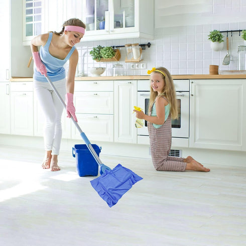 6 Pcs Extra Large Microfiber Cleaning Cloth, 20" x 30" Washable Reusable Floor Cloth Rags, Microfiber Towels for