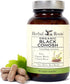 Herbal Roots Organic Black Cohosh Root | Extra Strength | Menopause and Menstrual Support for Women | 90 Vegan Capsules
